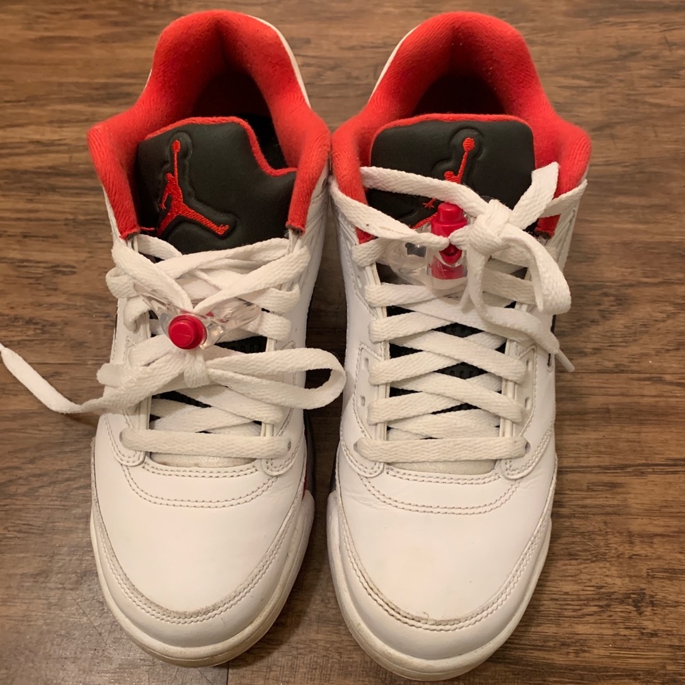 Air Jordan 5s Fire Red Low